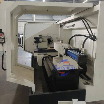 Fanuc CNC Pipe Threading Lathe QK1325 800 มม. สวิง 250 มม.