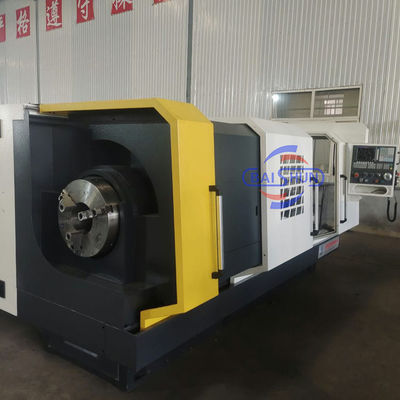 ประเทศน้ํามัน สปินเดลขนาดใหญ่เจาะเตียงเรียบ งานหมุนอัตโนมัติ ซีเมนส์ CNC ท่อ threading ทาท