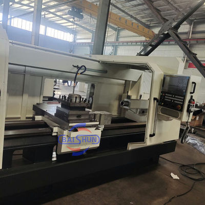 กล่องขุดขนาดใหญ่ ความแม่นยําสูง Cnc น้ํามันประเทศท่อ QK1325x1500 ท่อ threading ทาท