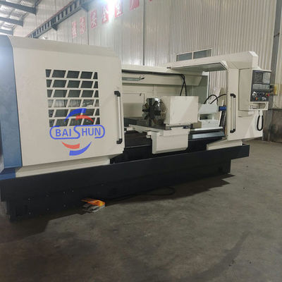QK1327 กล่องขุดขนาดใหญ่ Cnc ท่ออาหารอัตโนมัติแนวราบ