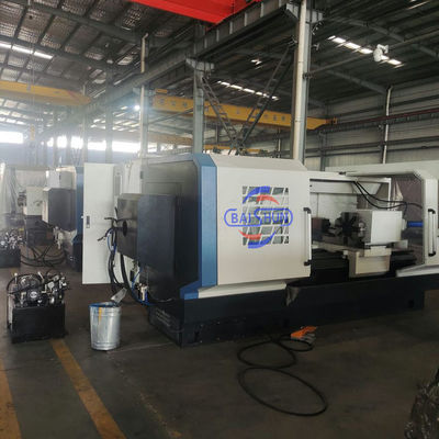 QK1343 CNC Lathe Torno Para Roscar Tubos CNC Pipe Threading Lathe Machine ด้วยเครื่องหมาย CE