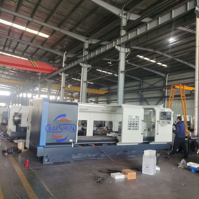 ประเทศจีน Twin Chuck Torn Screw การตัด CNC ท่อ threading เครื่อง lathes ราคา