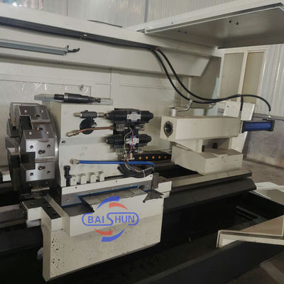 QK1335 QK1332 ประเภทแนวราบ จีนโรงงาน จําหน่ายท่อโลหะ threading CNC lathes