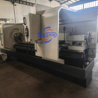 CNC Lathe Turning Torno Oil Country Pipes Processing Works เครื่องหมุนท่อ