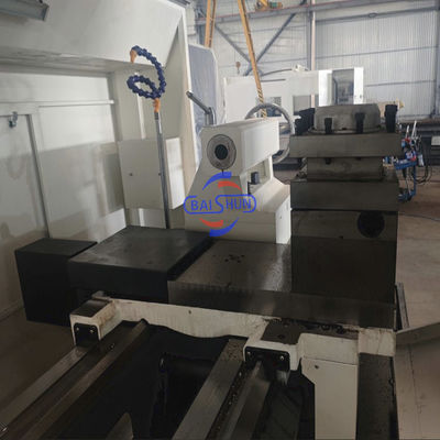 ความแม่นยํากว้างขนาดใหญ่ CNC ท่อ threading เครื่องหมุนสําหรับท่อน้ํามันประเทศ