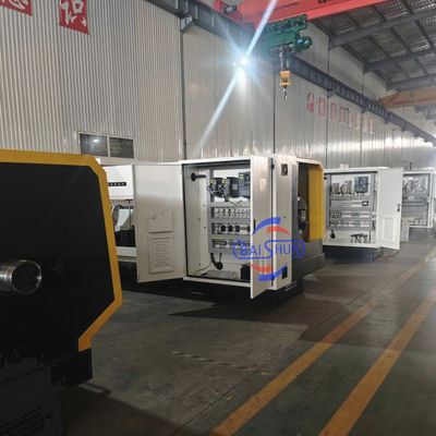 ความแข็งแรงสูง อัตโนมัติประเทศน้ํามันภาระหนัก CNC ท่อ threading เครื่อง lathes สําหรับการทําสกรู