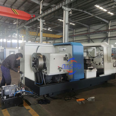 QK1353 โลหะ CNC Lathe อัตโนมัติท่อ threading Lathe