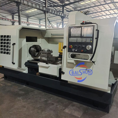 น้ํามันอุตสาหกรรมโลหะหมุน CNC การตัด Lathe Torno ท่อ threading เครื่อง threads