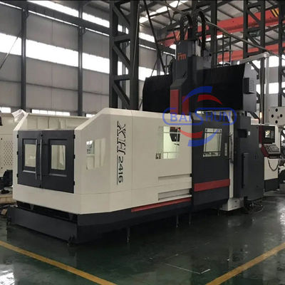 ระดับความรวดเร็วสูงแม่นยํา CNC ติดตั้งค้อนแกนทรีประเภทศูนย์การแปรรูปสําหรับงานโลหะ