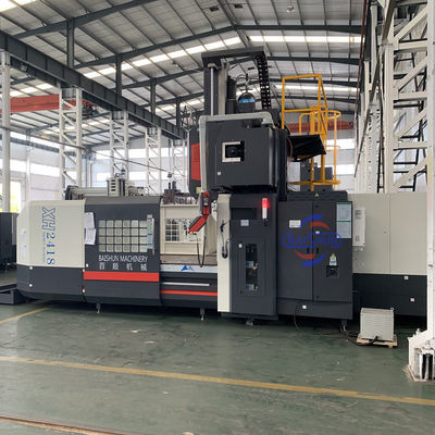 CNC Double Column Fixed Beam Vertical Mill Center Machining Gantry Type Metal Milling การบดโลหะ