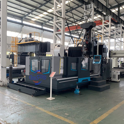ระดับความแม่นยําสูงขนาดใหญ่ Gantry CNC Torno โลหะ Milling Center ศูนย์แปรรูปภาระหนัก