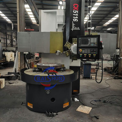 ประเทศจีน CNC Vertical Carousel Lathe Machine สําหรับการตัดโลหะ Lathe ผู้ผลิต