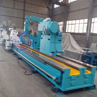กว้าง 2500 มิลลิเมตร Swing กําหนดการภาระหนักขนาดใหญ่ Lathe ท่ามกลางสําหรับงานซ่อมแซม Ram