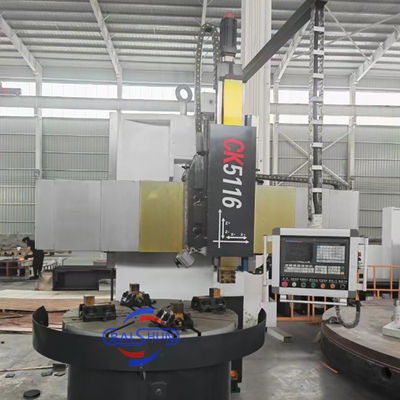 เครื่องกลึงแนวตั้งเสาเดี่ยว CNC รุ่น CK5116A เครื่องกัดแนวตั้งสำหรับเครื่องกลึง