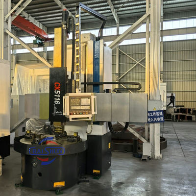 EDM ปรับแต่ง CK5117 เครื่องกลึงแนวตั้งเสาเดี่ยว CNC ความแม่นยำสูง