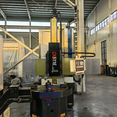 เครื่องกลึงแนวตั้ง CNC VTL เสาเดี่ยว ขนาดเส้นผ่านศูนย์กลาง 1600 มม. ถึง 2600 มม.