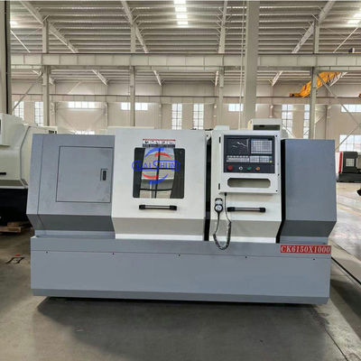 500 มม CNC โลหะหมุน Lathe แบนเตียง 7.5kW 2-Axis