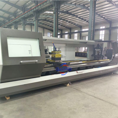 เครื่องกลึง CNC ซีเมนส์ CK6150 ขนาดสวิง 500 มม. แบบเตียงเรียบ สำหรับงานกลึงโลหะ