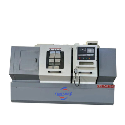 เครื่องกลึง CNC แบบเตียงนอนราบ Fanuc, ระยะสวิง 500 มม., ชิ้นงาน 1500 มม.