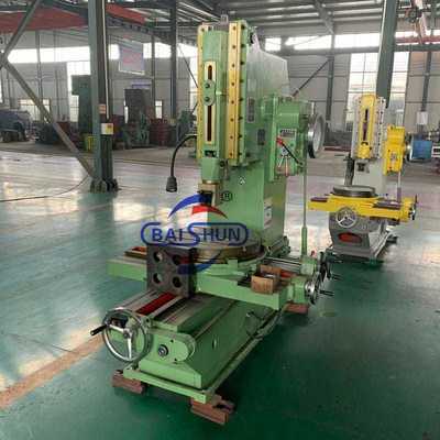 PLC Control Hydraulic Feed Vertical Slotting Machine with 200mm Max Slotting Length for Keyway and Metal Work เครื่องสล็อตแบบตั้งตั้งด้วยการควบคุมแบบไฮดรอลิก