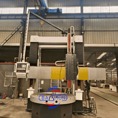 เครื่องกลึงแนวตั้ง CNC ของจีน เครื่องกลึงโลหะสำหรับงานหนัก