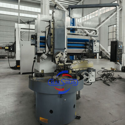 เครื่องกลึงแนวตั้งป้อมมีดแบบแมนนวลเสาเดี่ยว C5116 พร้อมความยาวกลึงสูงสุด 1600 มม., ความสามารถในการรับน้ำหนัก 5 ตัน และมอเตอร์แกนหมุน 30kw