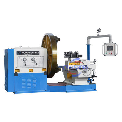 เครื่องกลึงหน้าแปลนแนวนอนพร้อมจานหมุนขนาดเส้นผ่านศูนย์กลางสูงสุด 2000 มม. และจานจับขนาดเส้นผ่านศูนย์กลาง 1600 มม. สำหรับการตัดเฉือนงานปานกลาง