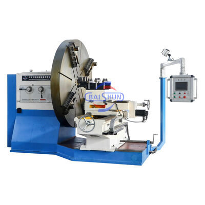 ค ณภาพส งศูนย์หมุนโลหะระดับขอบขวาง Lathe วงจรหมุนขนาดใหญ่ ความละเอียดสูง