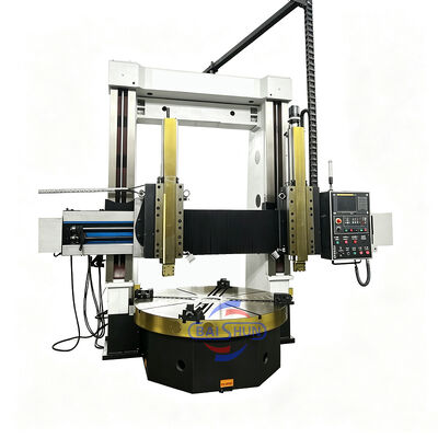 เครื่องหมุนคารูเซล CK5225 CNC คอลัมน์สองด้านตั้ง เครื่องหมุนหนัก เครื่องมือเครื่อง VTL