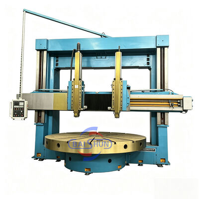 เครื่องกลึงแนวตั้ง CNC แบบคาร์รูเซล ขนาดใหญ่ ความแม่นยำสูง พร้อมโต๊ะทำงาน 4500 มม.